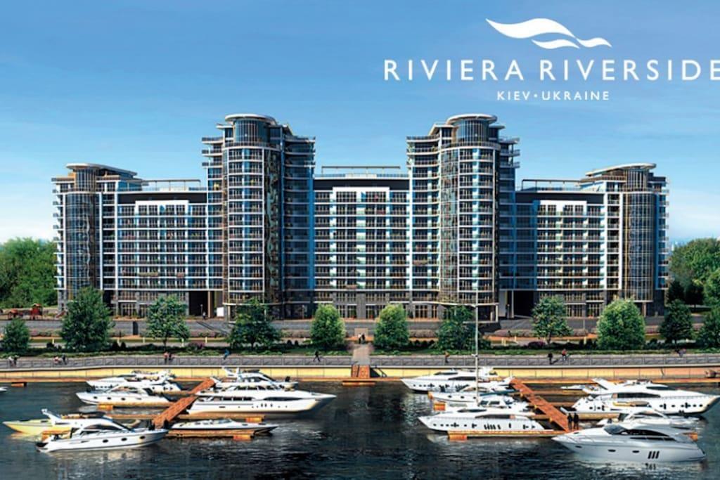 كييف Apartments Raisy Okipnoi المظهر الخارجي الصورة